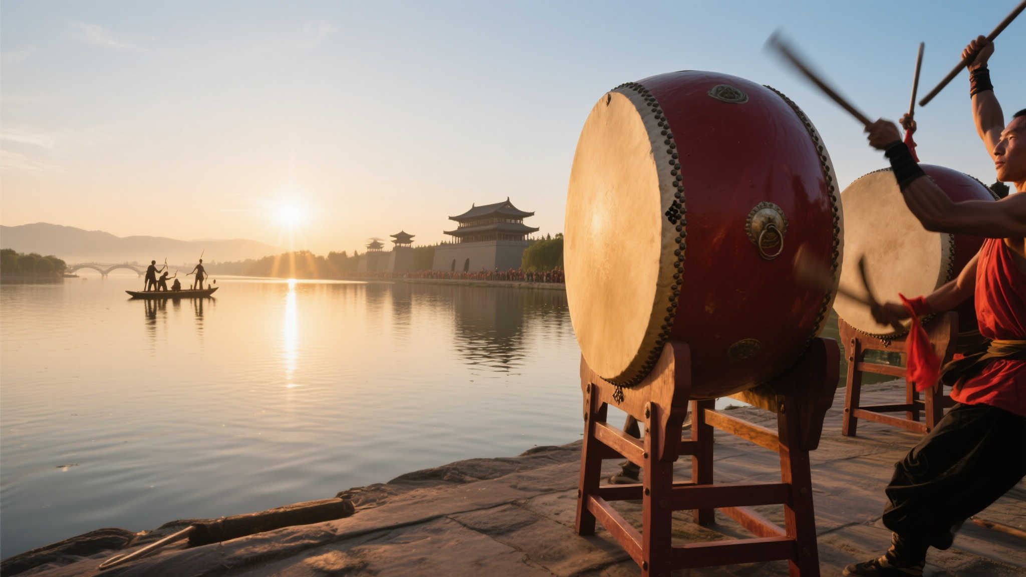 古黄河岸激情燃丨参赛队伍奋楫开训 古黄河岸激情燃丨参赛队伍奋楫开训