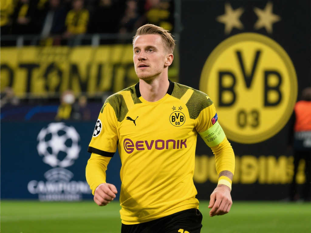 德媒：因美职联赛程冲突，罗伊斯无缘多特蒙德活动